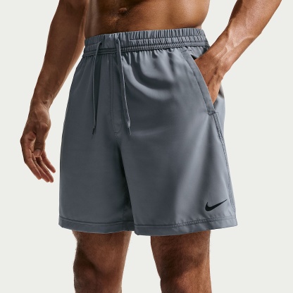 Nike Form Men's Dri-FIT 18cm (approx.) Unlined Versatile Shorts – Smoke Grey/Black