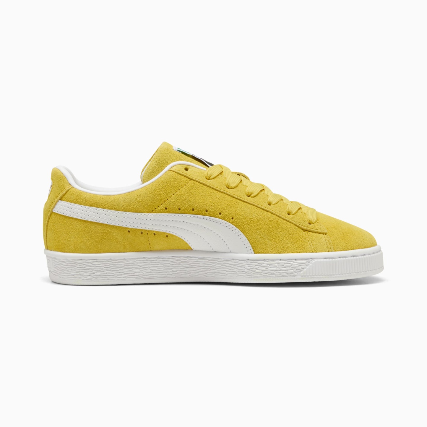 Suede Classic Sneakers Unisex – Bright Mango Yellow-PUMA White