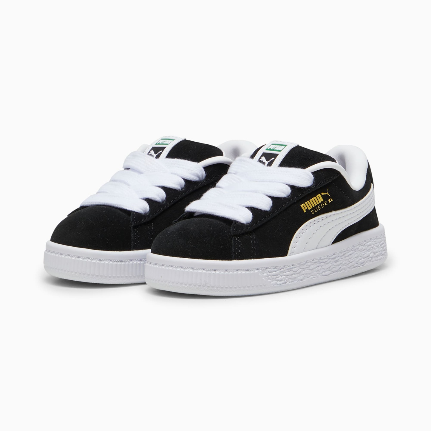 Suede XL Toddlers' Sneakers – PUMA Black-PUMA White