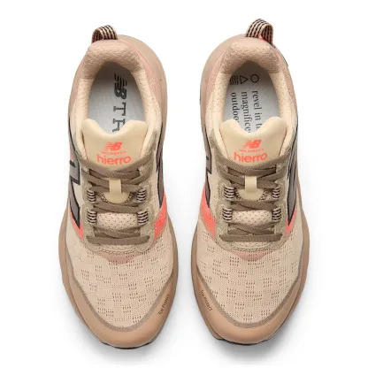 Fresh Foam X Hierro v9 – DESERT CLAY with EARTH SHADOW and Urgent Red