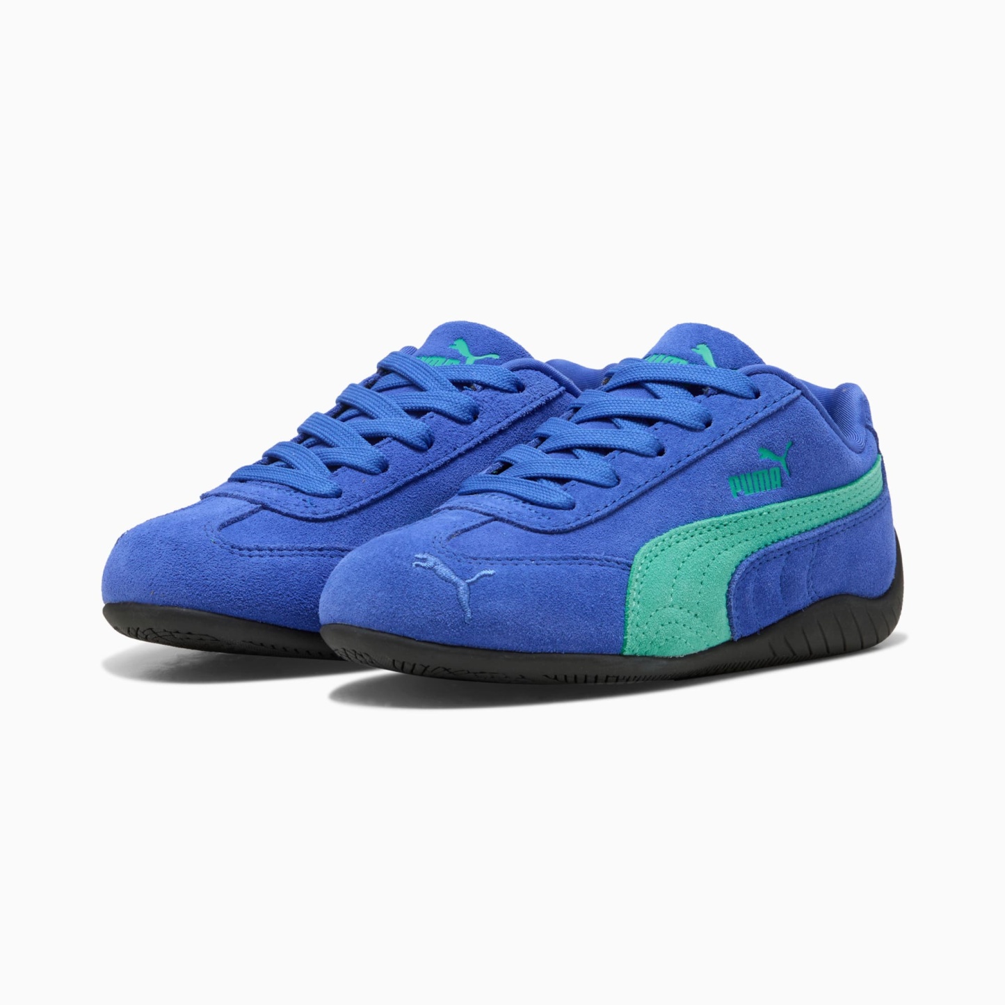 Speedcat Sneakers Kids – Royal Sapphire-Vibrant Green