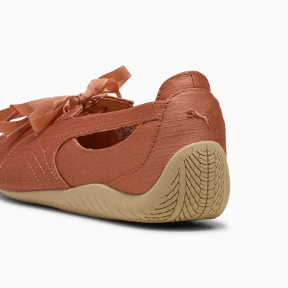 Speedcat Nova Satin Ballet Sneakers Women – Cinnabar-Toasted Almond