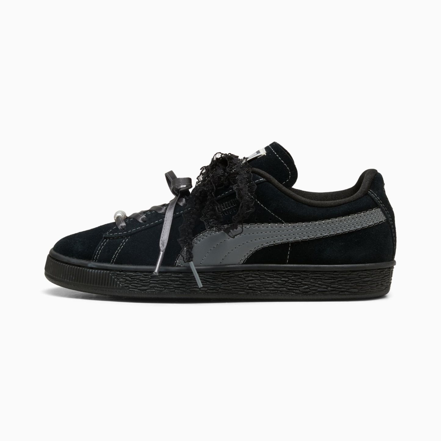 Suede Bloom Sneakers Women – PUMA Black-Slate Sky