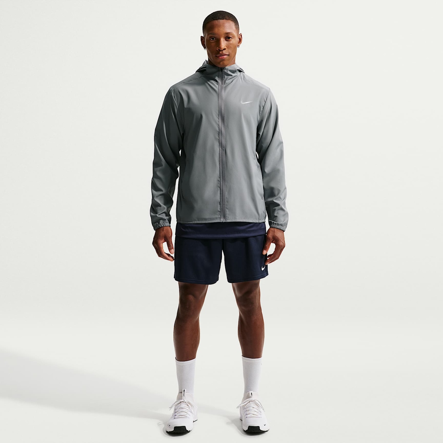 Nike Form Men's Dri-FIT Hooded Versatile Jacket – Smoke Grey