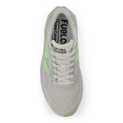 FuelCell SuperComp Trainer v3 – Grey Matter with Mint Flash and Silver Metallic