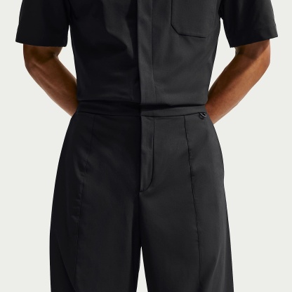 Nike 24.7 PerfectStretch Men's Dri-FIT UV Protection Barrel-Leg Trousers – Black/Black/Dark Smoke Grey
