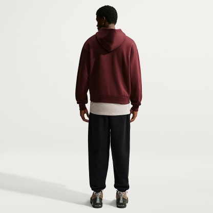 Nike Solo Fleece Men's Cuffed Trousers – Total Black/Sail
