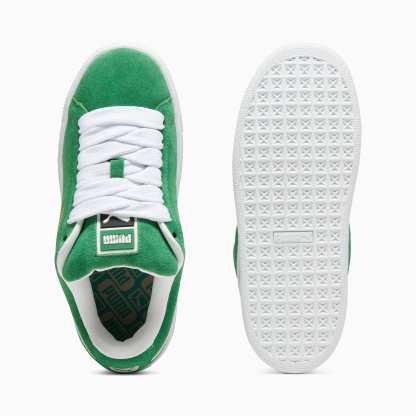 Suede XL Youth Sneakers – Archive Green-PUMA White