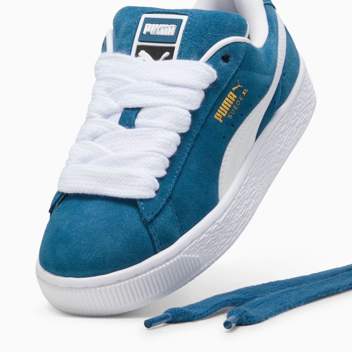 Suede XL Youth Sneakers – Ocean Tropic-Warm White