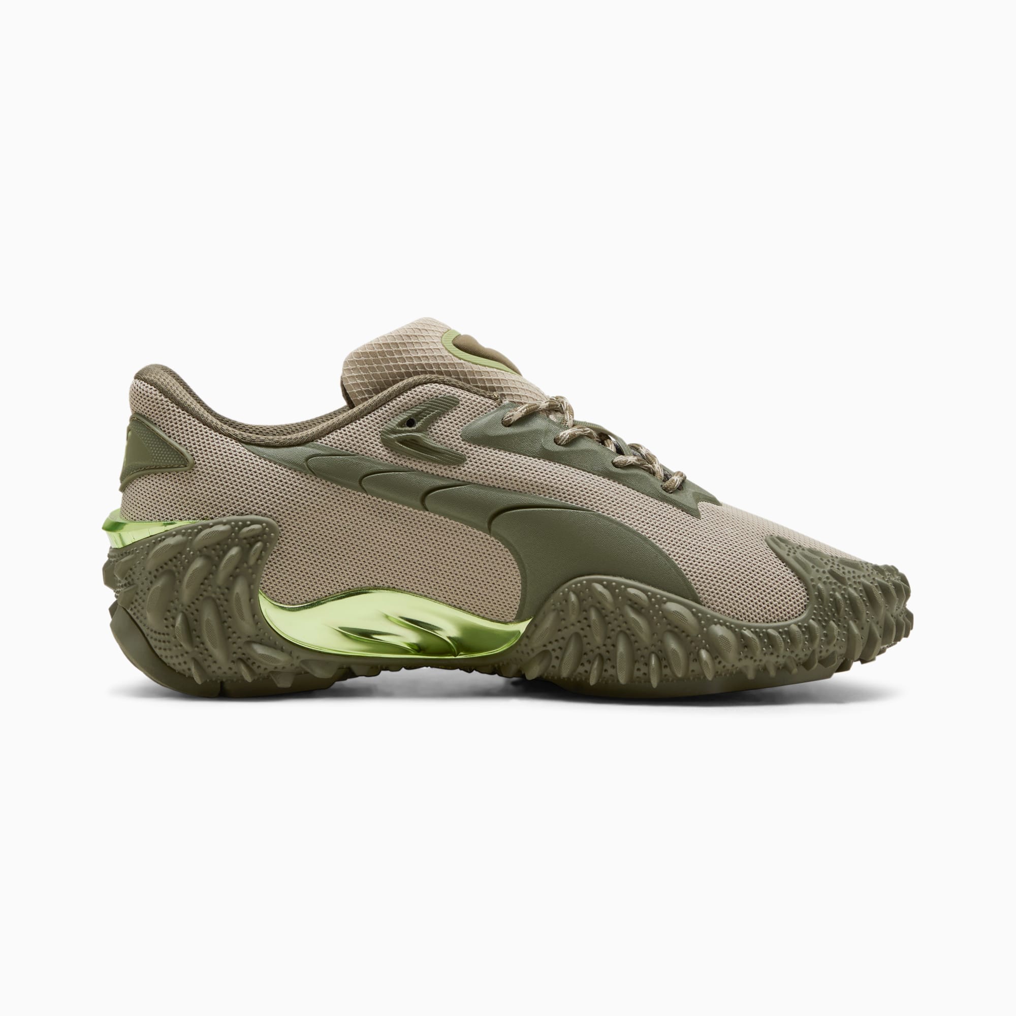 Mostro X Dots Sneakers Unisex – Pebble Gray-Loden Green