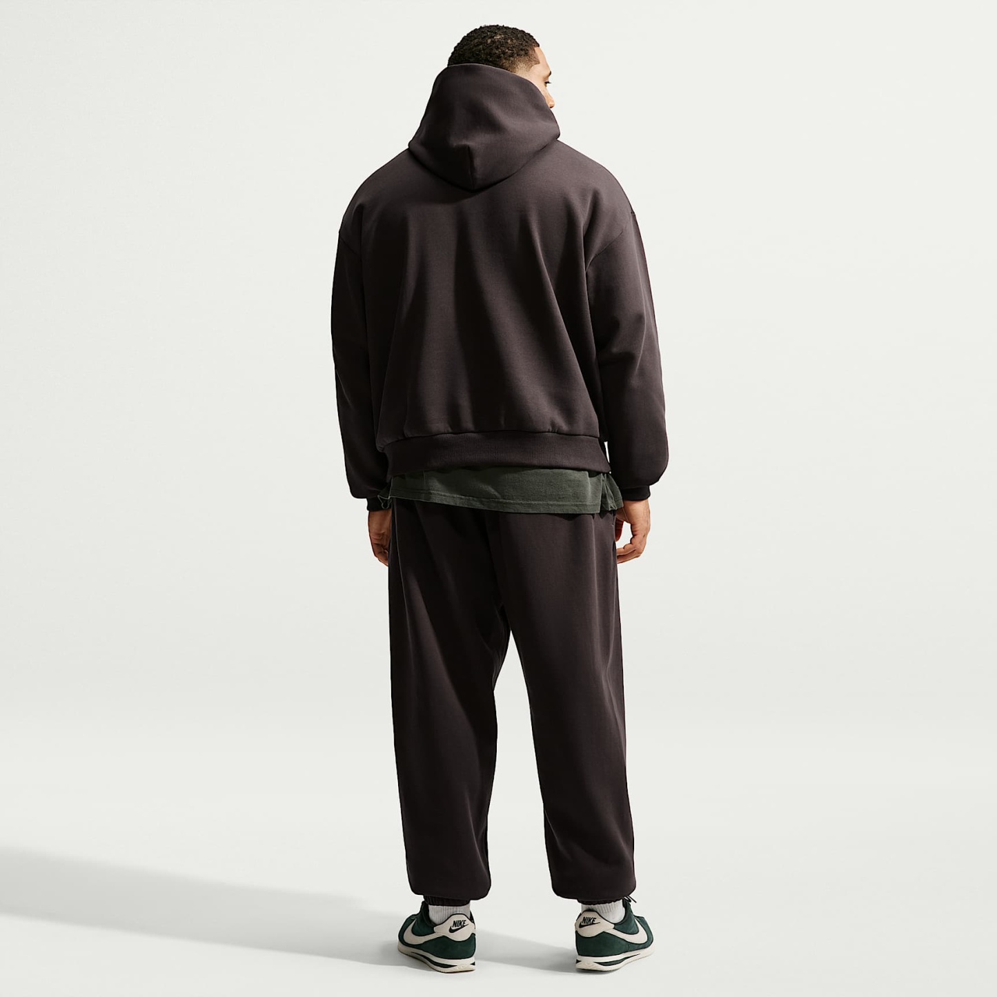 Nike Solo Fleece Men's Cuffed Trousers – Velvet Brown/Sail