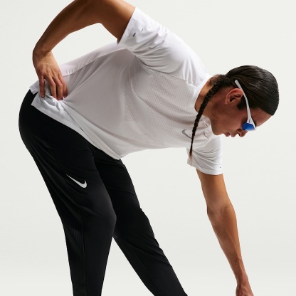Nike AeroSwift Men's Dri-FIT ADV Running Trousers – Black/Summit White