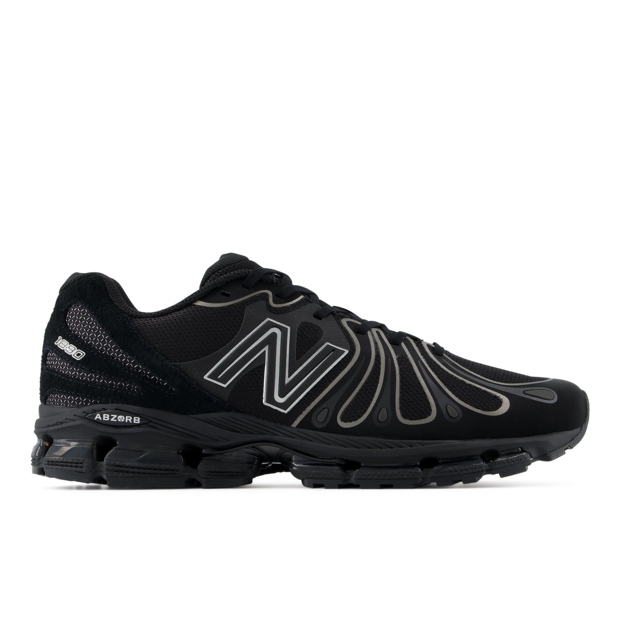 ABZORB 1890 – BLACK with SILVER METALLIC and BLACK CEMENT