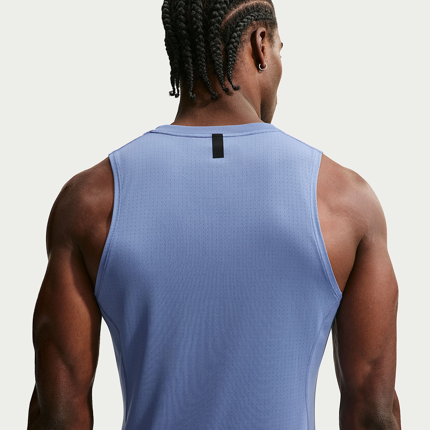 Nike Pro Men's Dri-FIT Training Tank – Indigo Storm/Black