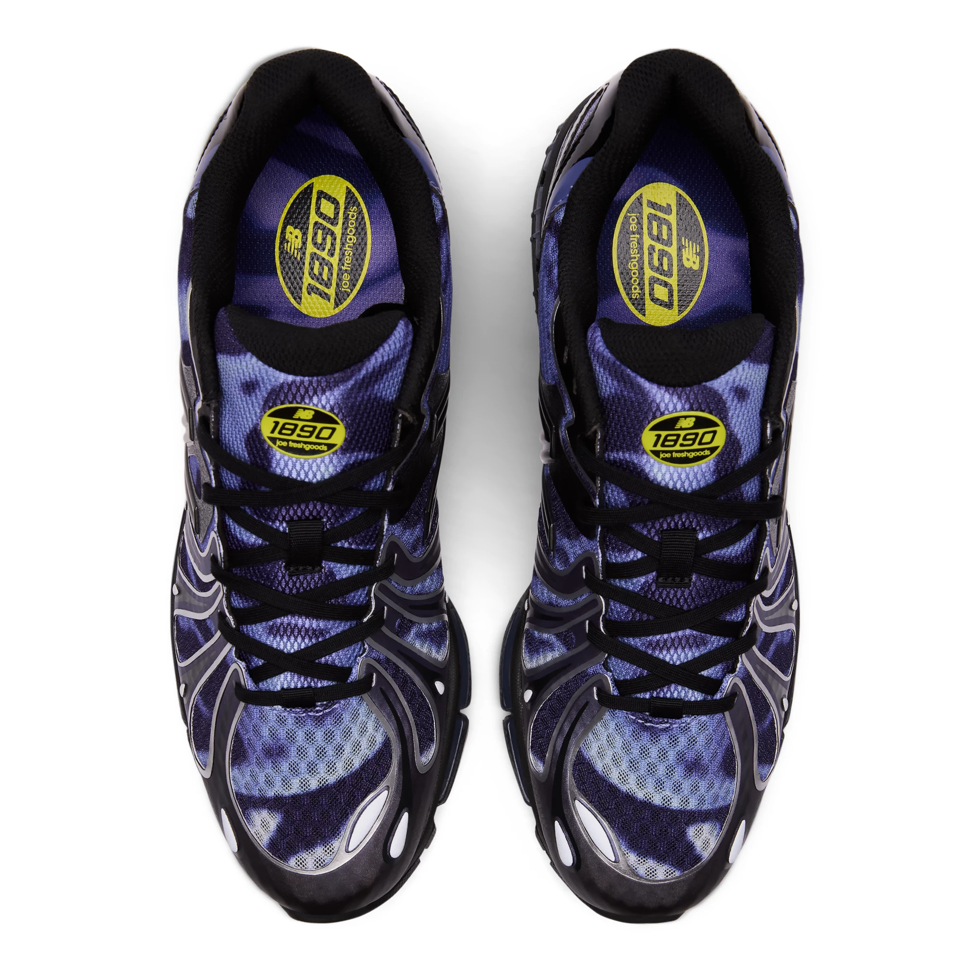 JFG X NEW BALANCE ABZORB 1890 – PIRATE BLACK with HERON and PERSIAN PURPLE