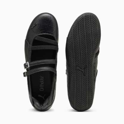 Speedcat Ballet Croc Print Sneakers Women – PUMA Black-Cool Dark Gray