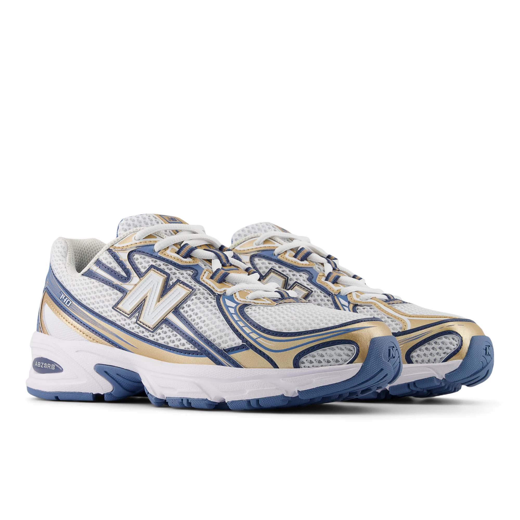 740 – Heron Blue with Vintage Indigo and Gold Metallic