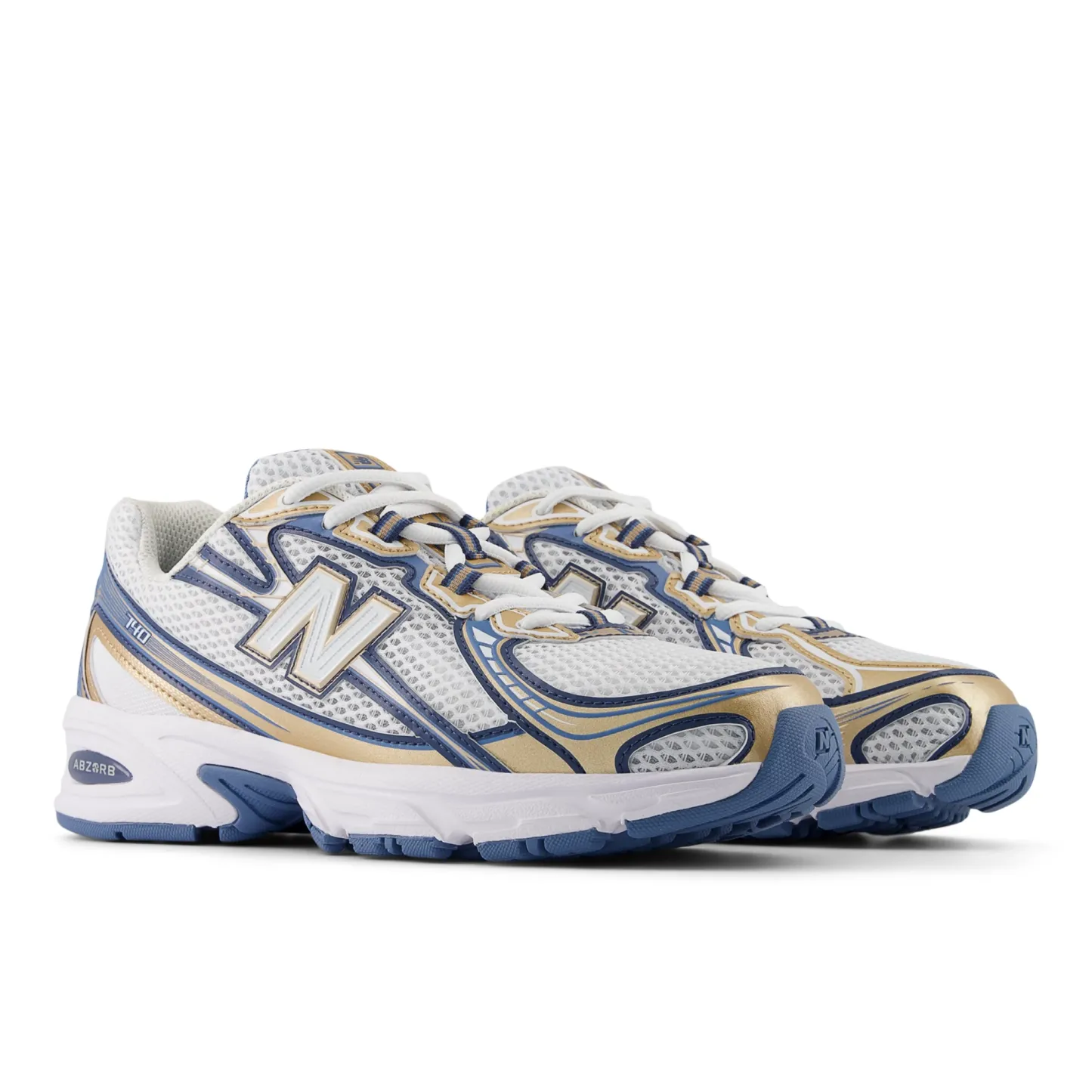 740 – Heron Blue with Vintage Indigo and Gold Metallic