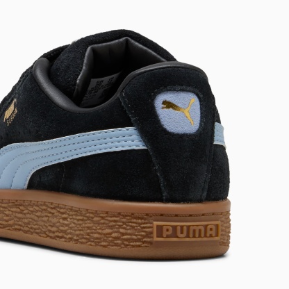 Suede XL Kids' Sneakers – PUMA Black-Chambray Blue