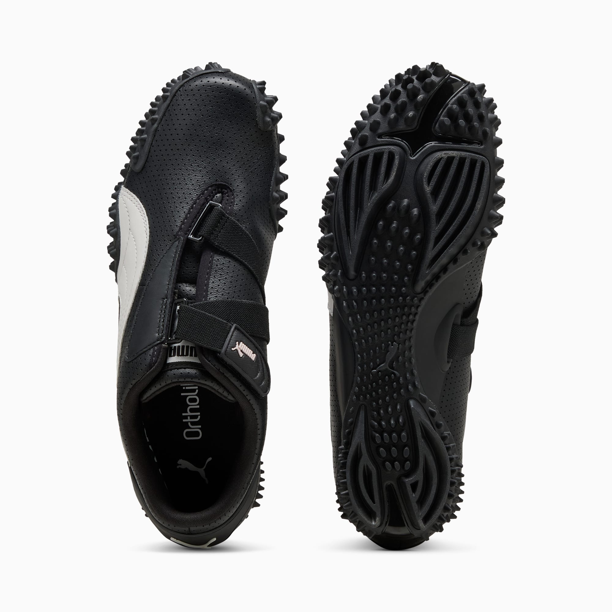 Mostro Perforated Sneakers Unisex – PUMA Black-PUMA White