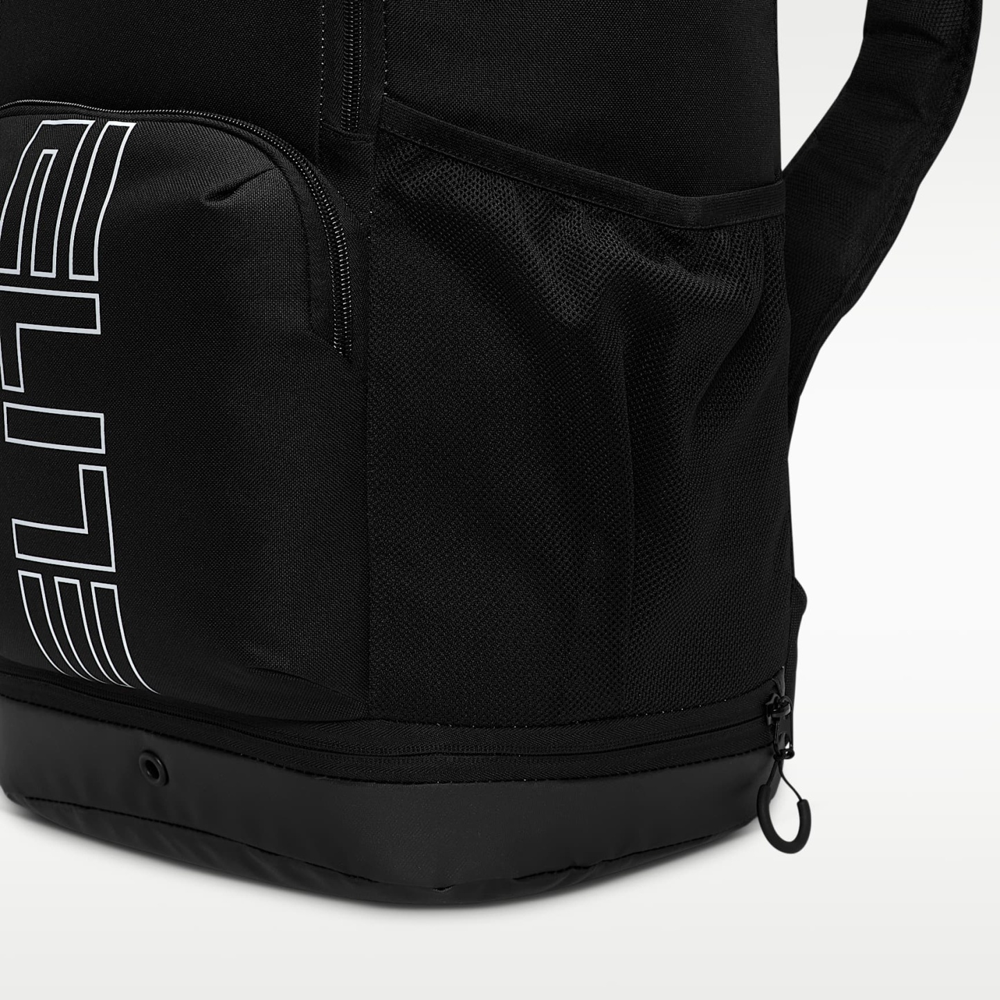 Nike Varsity Elite Backpack (32L) – Black/Black/Metallic Silver