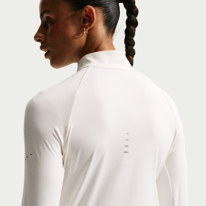 Nike Swift Women's Dri-FIT UV 1/4-Zip Running Top – Sail