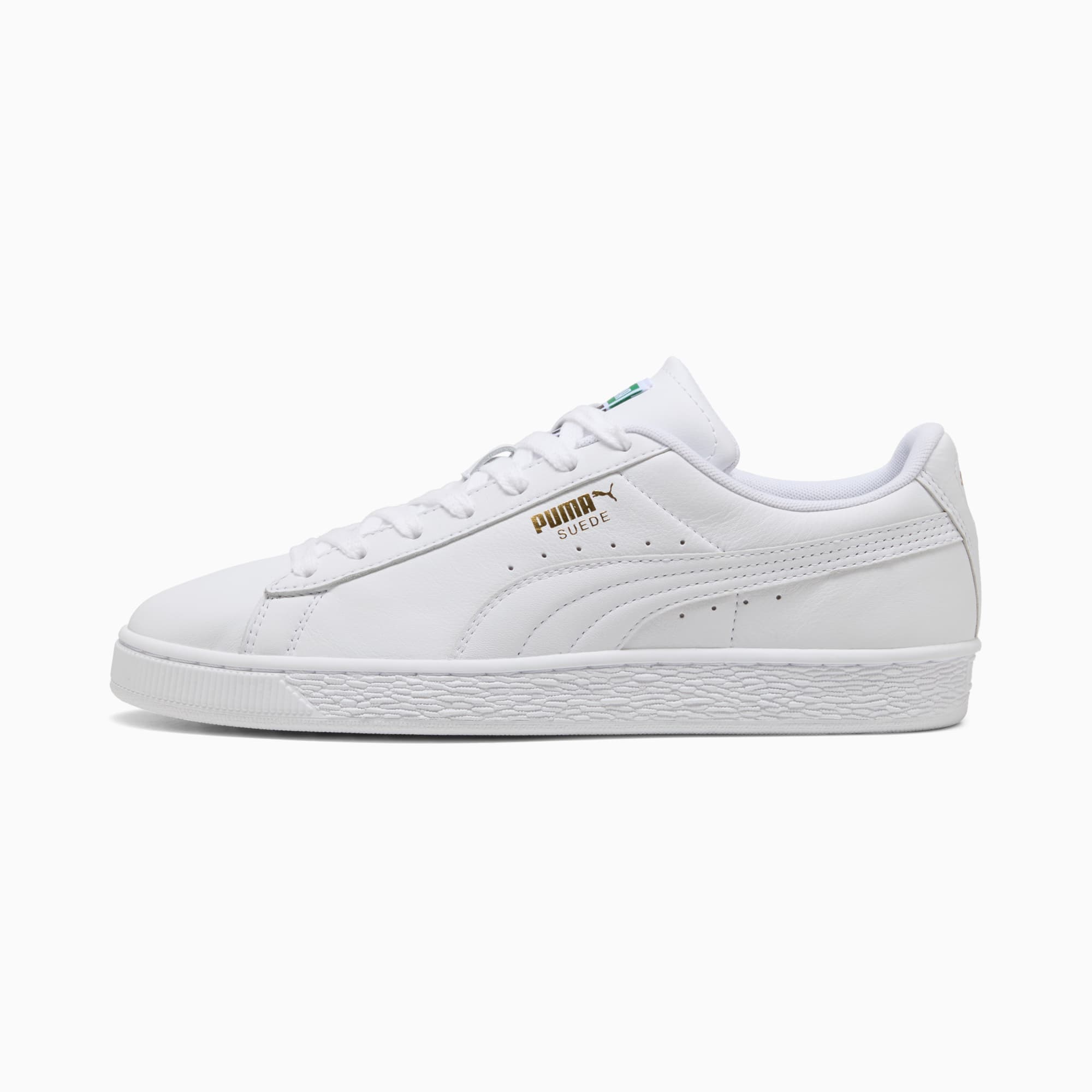 Suede Sneakers Unisex – PUMA White-Archive Green