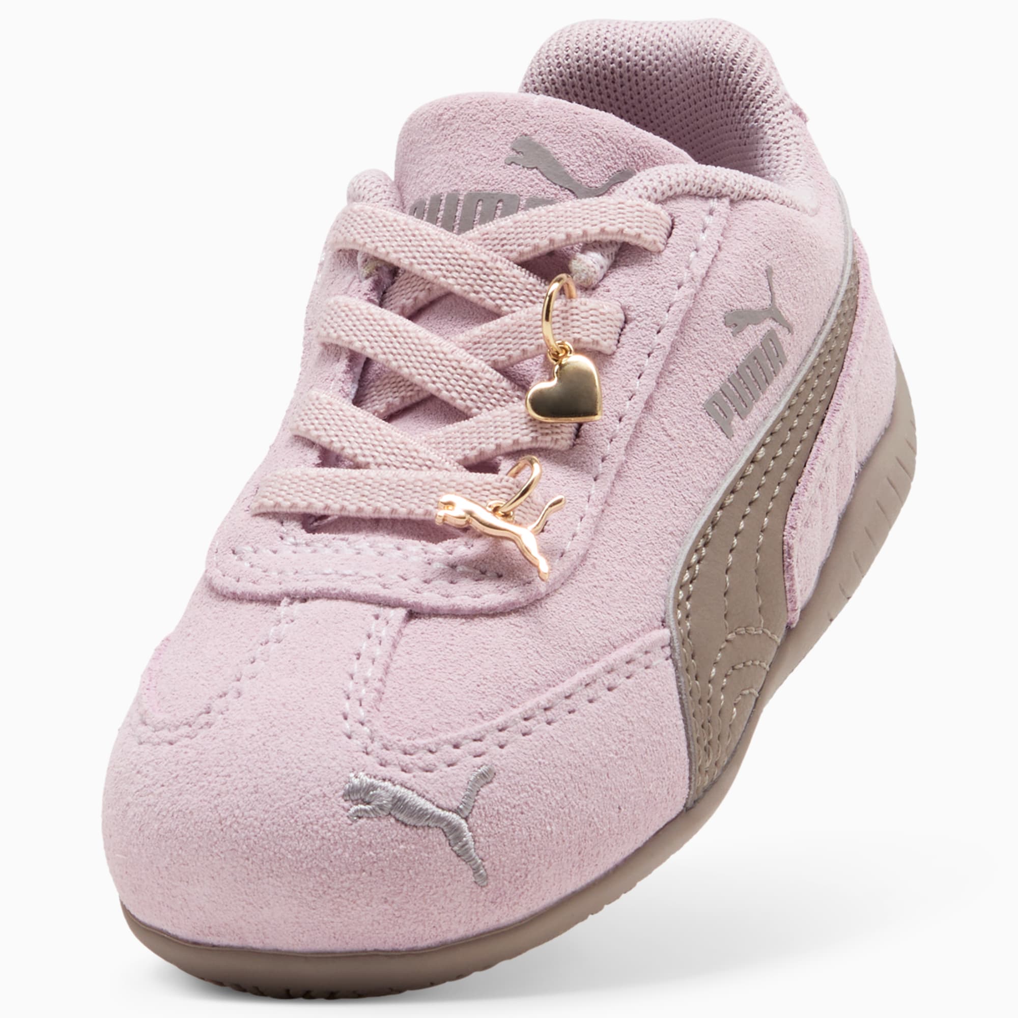 Speedcat Charmies Sneakers Toddlers – Misty Pink-Mouse Gray