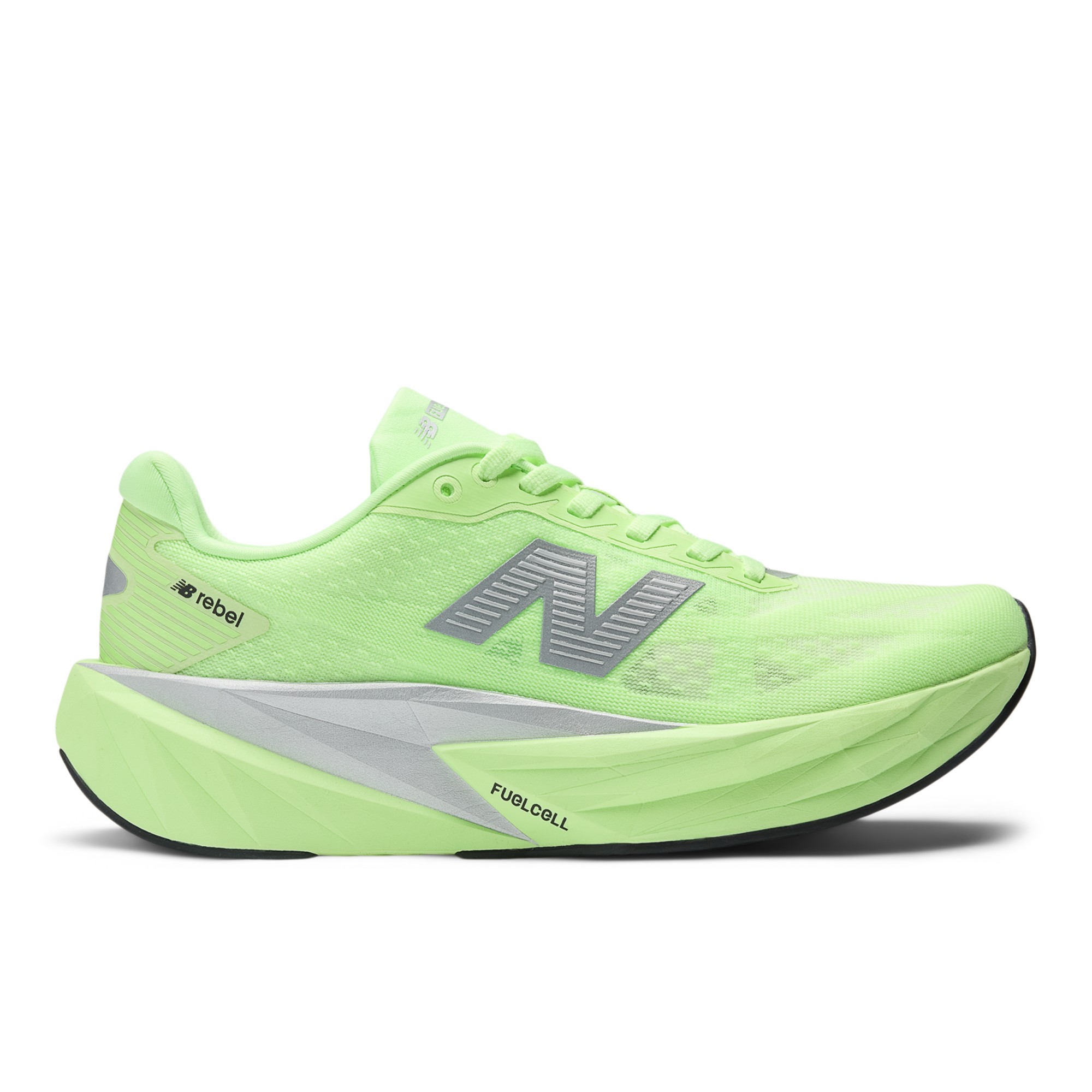 FuelCell Rebel v5 – Lab Green with Silver Metallic and White