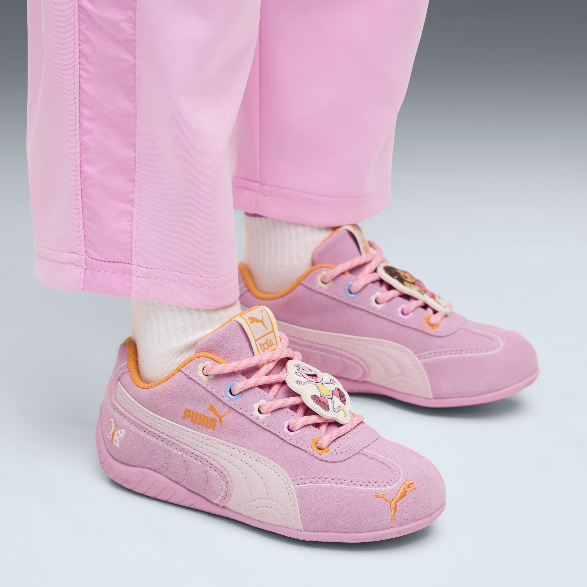 PUMA x DORA THE EXPLORER Speedcat Sneakers Kids – Mauve Glow-Powder Pink