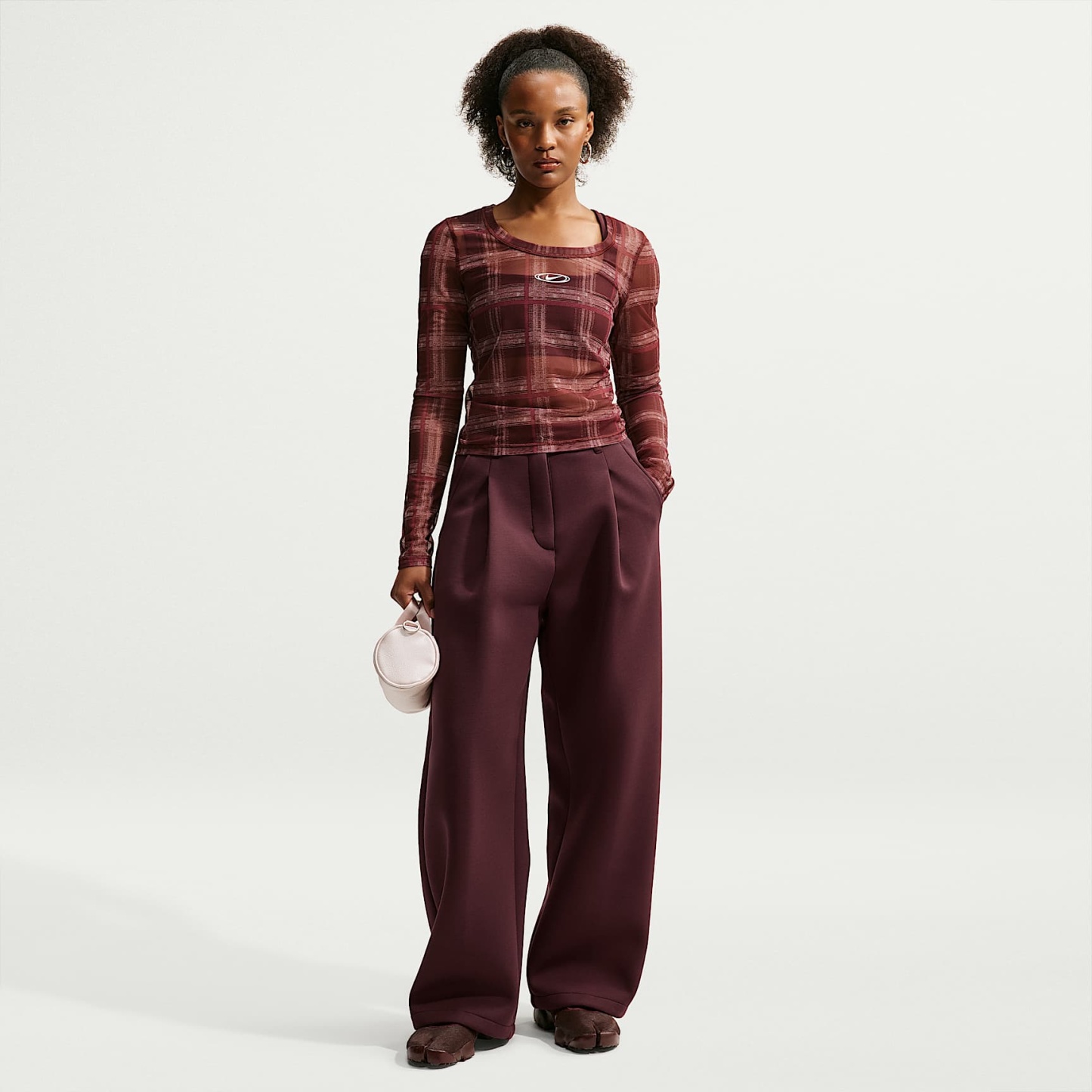 Nike Pre-game Fleece Women's Loose Mid-Rise Trousers – Mystic Dates/Mystic Dates