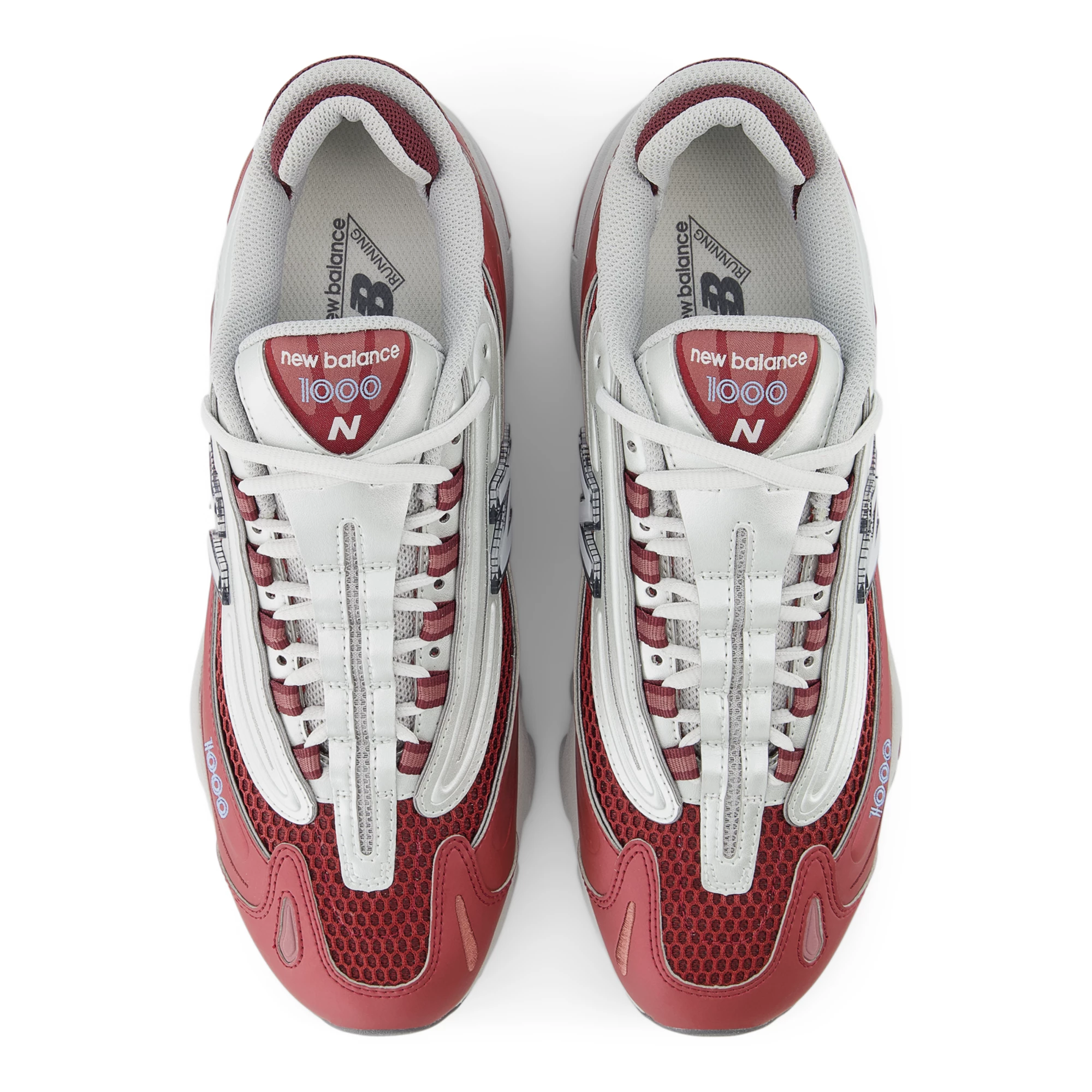 1000 – Monarch Burgundy with Light Silver Metallic and Still Water