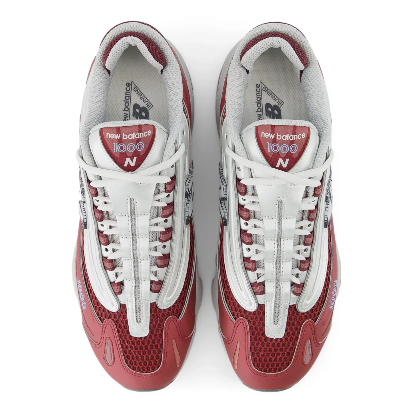 1000 – Monarch Burgundy with Light Silver Metallic and Still Water