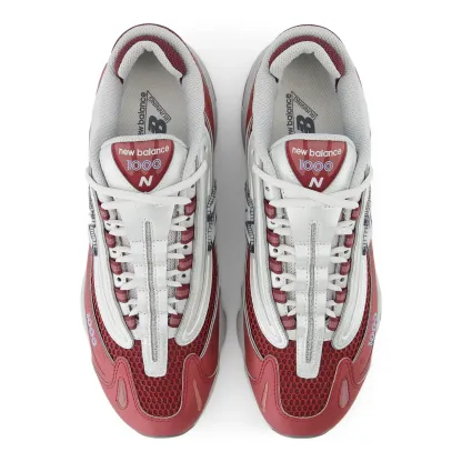 1000 – Monarch Burgundy with Light Silver Metallic and Still Water