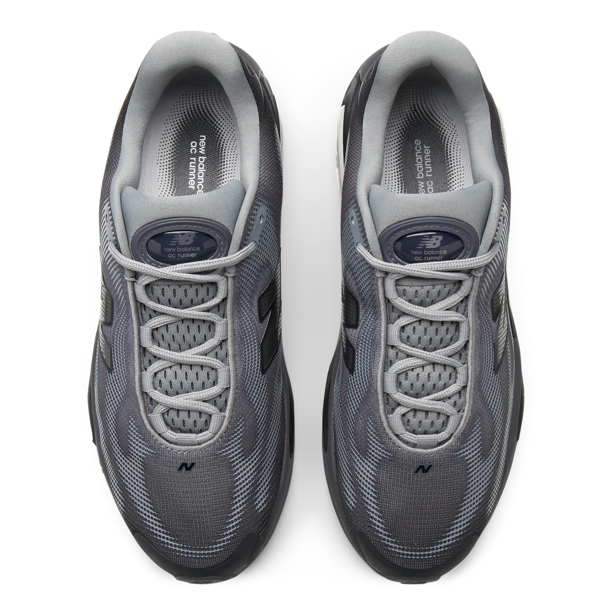 AC Runner – SHADOW GREY with BLACK and DARK SILVER METALLIC