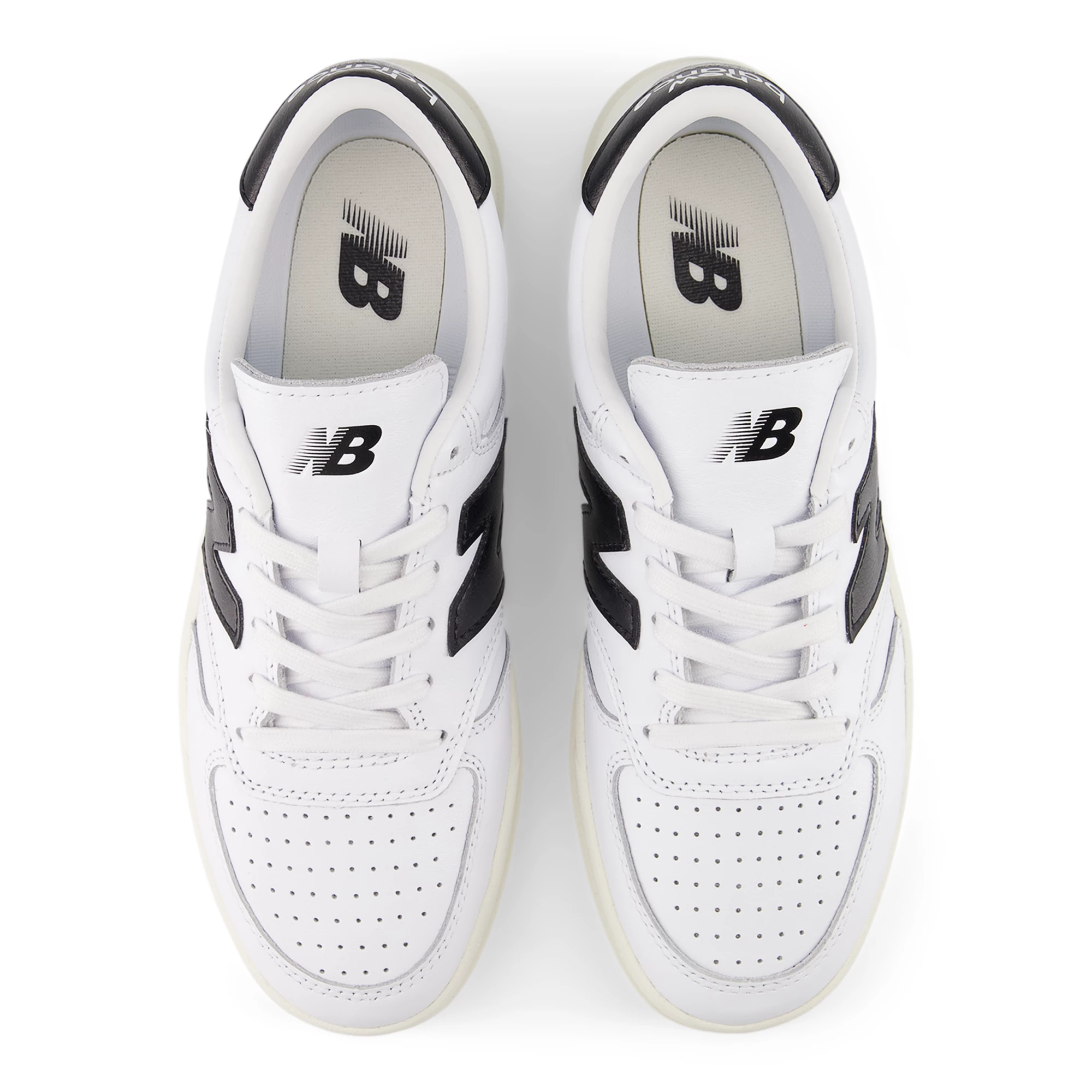 T500 – WHITE with BLACK