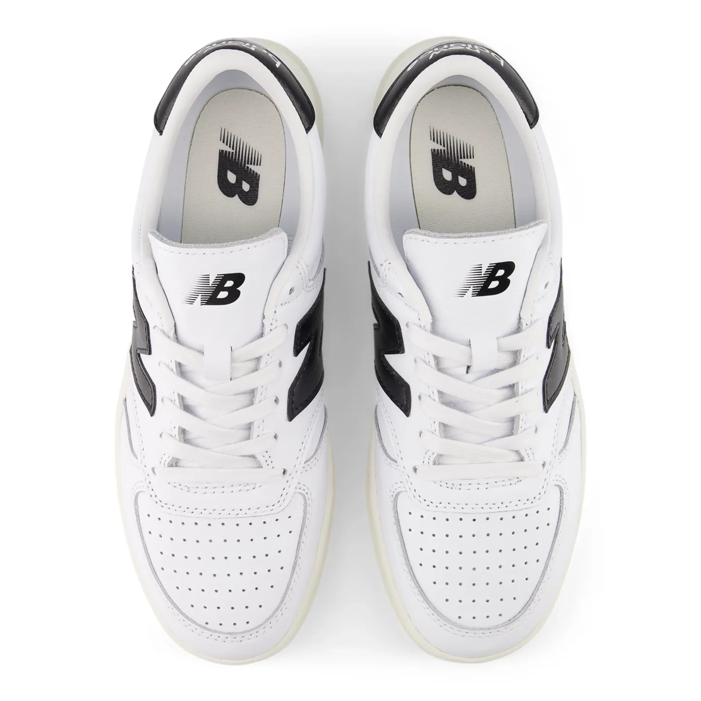 T500 – WHITE with BLACK