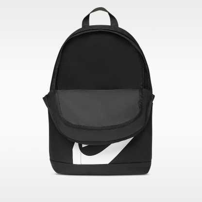 Nike Backpack (21L) – Black/Black/White