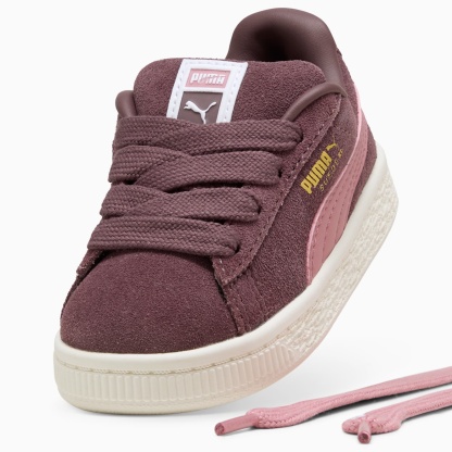 Suede XL Toddlers' Sneakers – Rich Cocoa-Dusky Rosewood