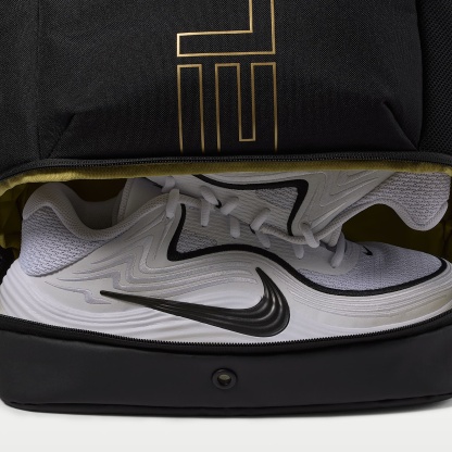 Nike Varsity Elite Backpack (32L) – Black/Black/Metallic Gold