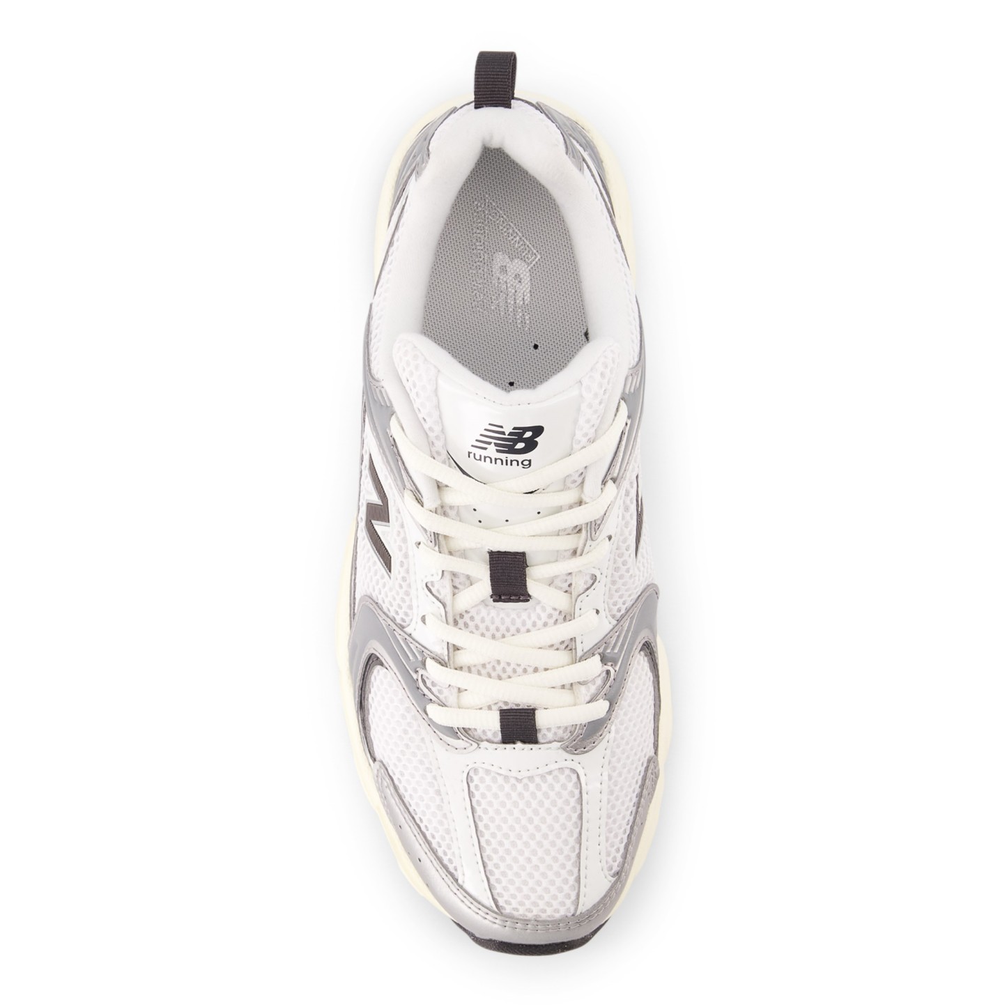 530 – SILVER METALLIC with BLACK CEMENT