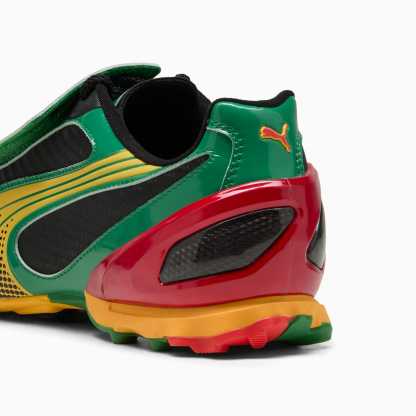 PUMA x AHLUWALIA V-S1 Sneakers Unisex – Archive Green-Yellow Sizzle-PUMA Black-Candy Apple