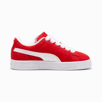 Suede XL Kids' Sneakers – For All Time Red-PUMA White