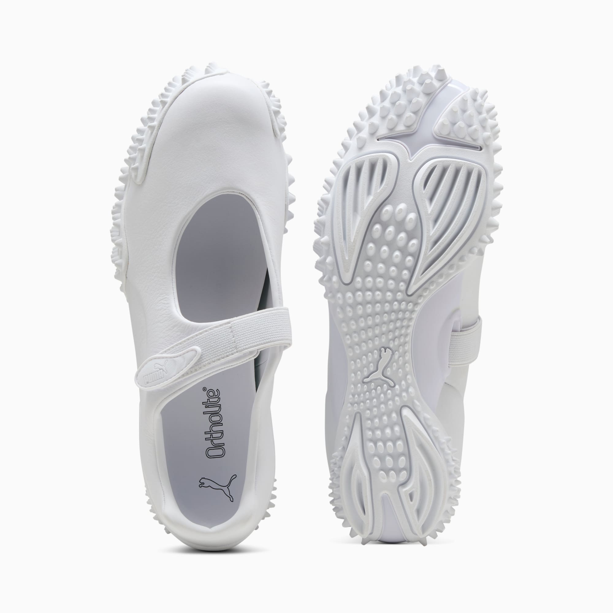 Mostro Fey Leather Shoes Unisex – PUMA White