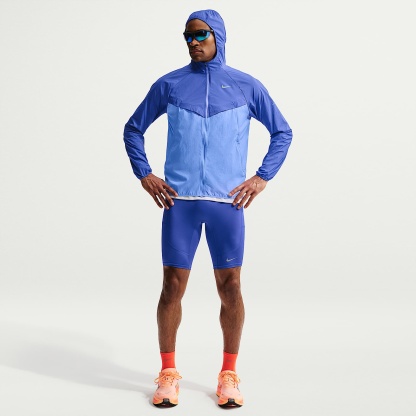 Nike Stride Men's Repel UV Running Jacket – Lapis/Royal Pulse