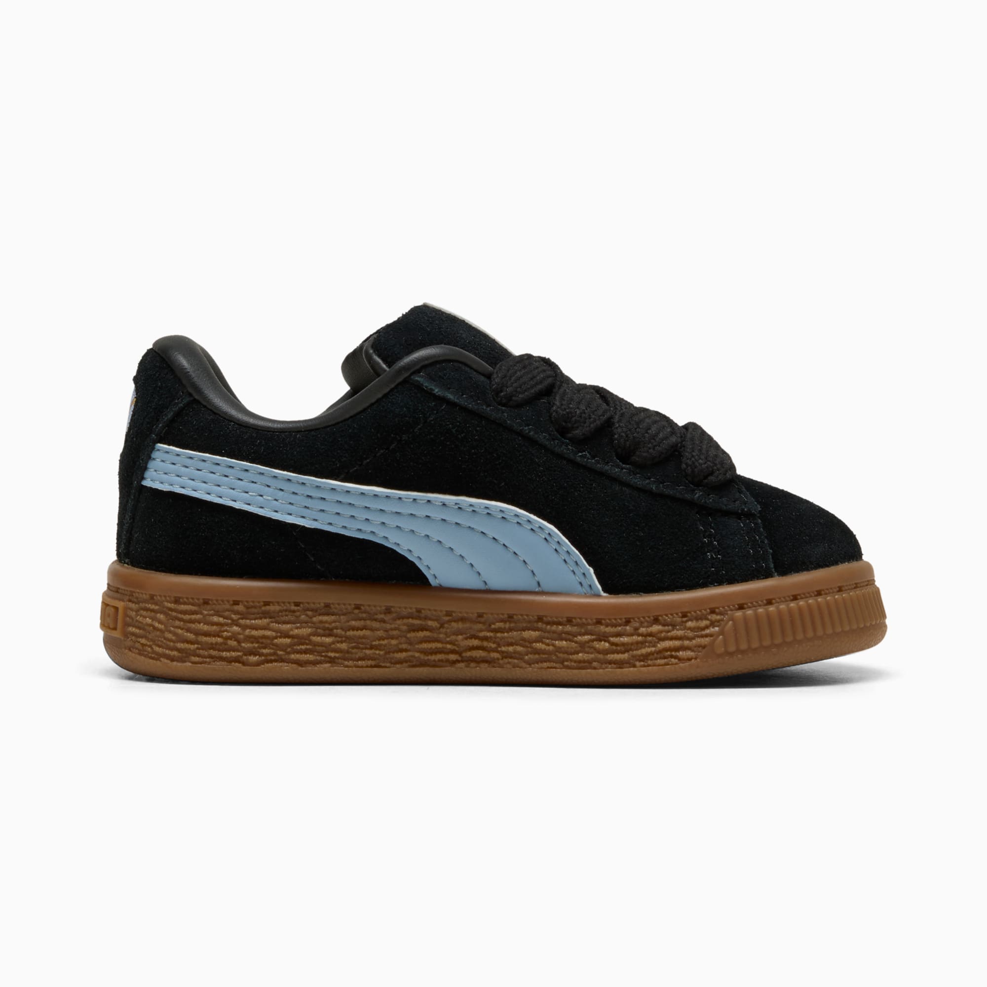 Suede XL Toddlers' Sneakers – PUMA Black-Chambray Blue