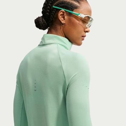 Nike Swift Women's Dri-FIT UV 1/4-Zip Running Top – Steam