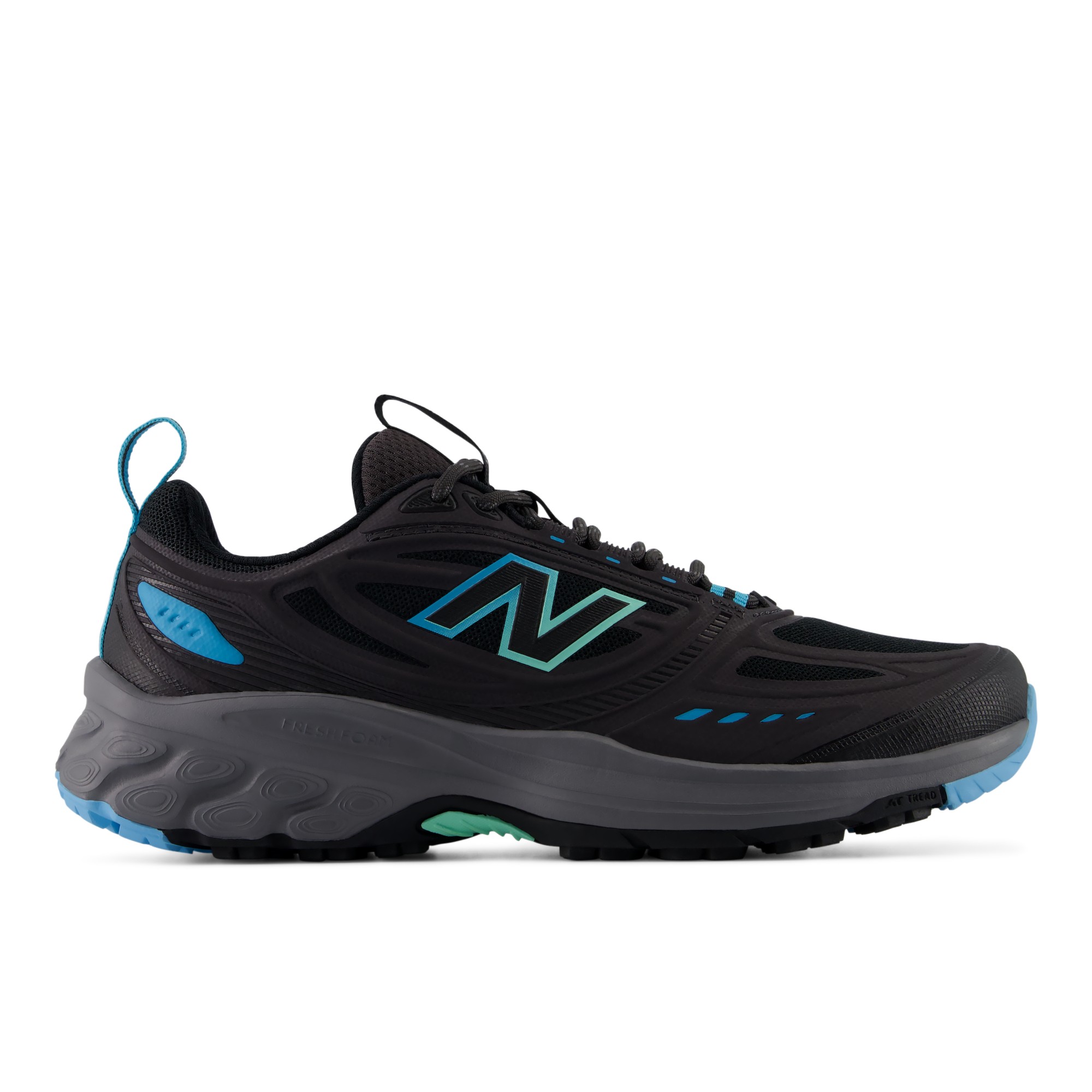 410v9 – BLACK with BLUE GLAZE and BRIGHT MINT