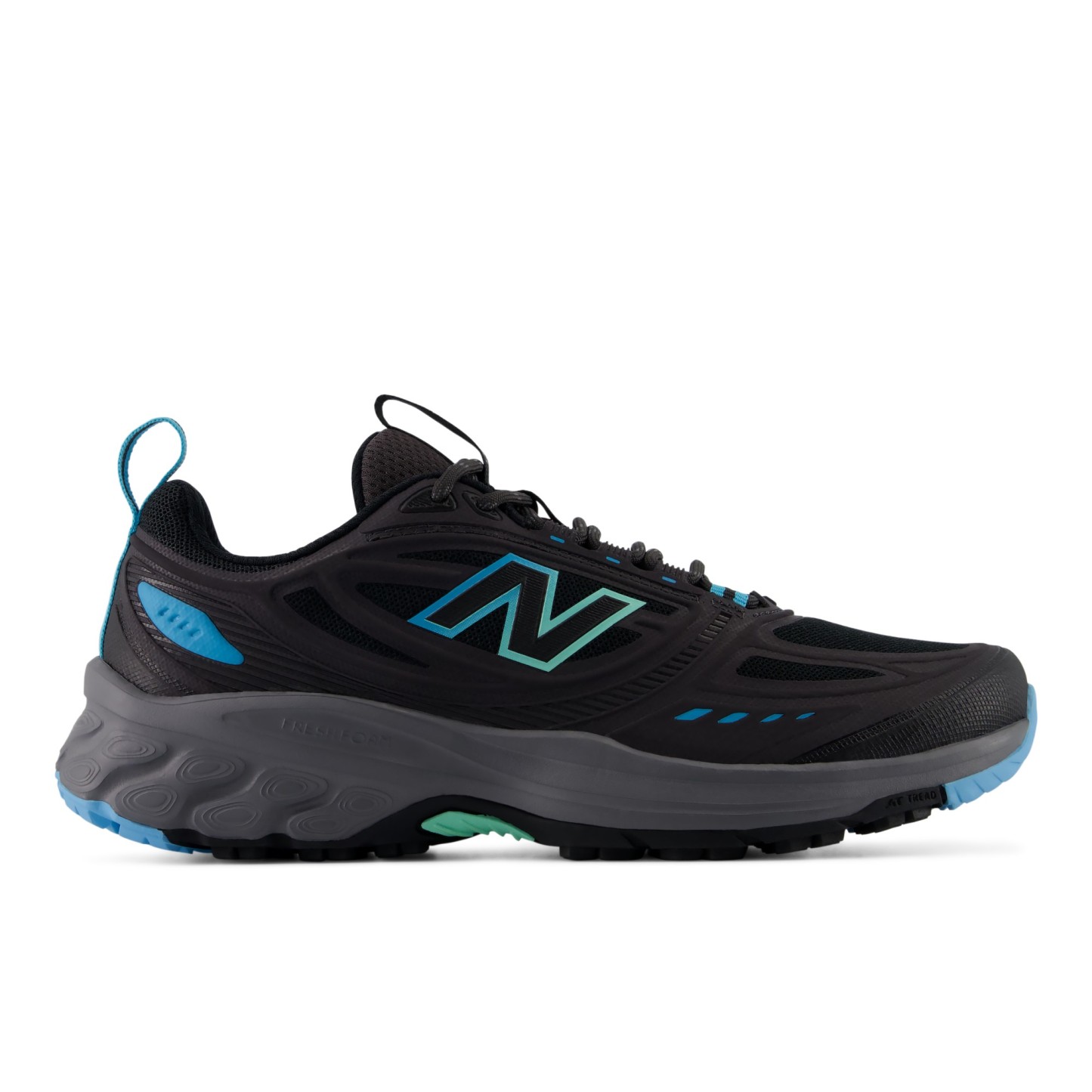 410v9 – BLACK with BLUE GLAZE and BRIGHT MINT
