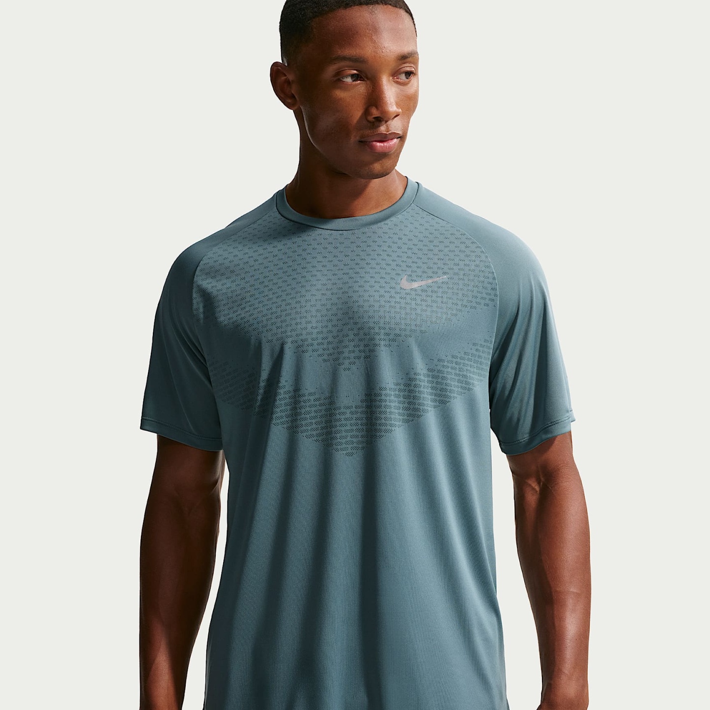 Nike Stride Men's Dri-FIT ADV Short-Sleeve Running Top – Mineral Slate